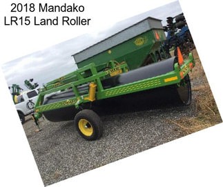 2018 Mandako LR15 Land Roller