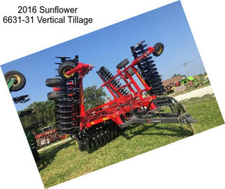 2016 Sunflower 6631-31 Vertical Tillage