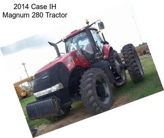 2014 Case IH Magnum 280 Tractor