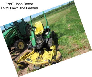 1997 John Deere F935 Lawn and Garden