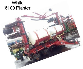 White 6100 Planter