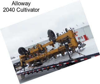 Alloway 2040 Cultivator