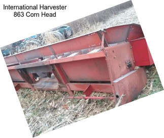 International Harvester 863 Corn Head