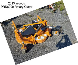 2013 Woods PRD6000 Rotary Cutter