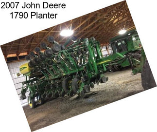 2007 John Deere 1790 Planter