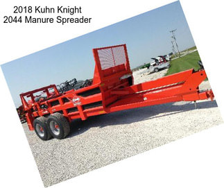 2018 Kuhn Knight 2044 Manure Spreader