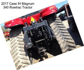 2017 Case IH Magnum 340 Rowtrac Tractor