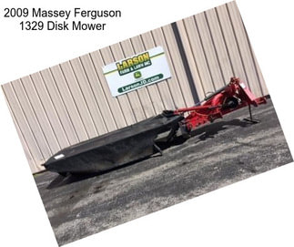 2009 Massey Ferguson 1329 Disk Mower