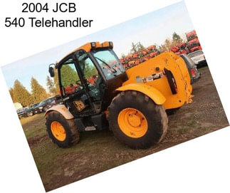 2004 JCB 540 Telehandler