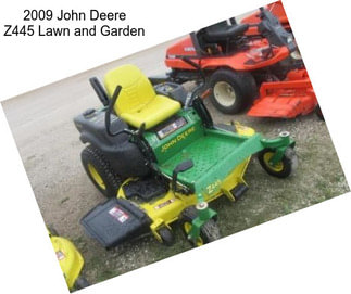 2009 John Deere Z445 Lawn and Garden