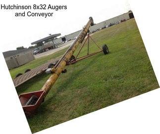 Hutchinson 8x32 Augers and Conveyor