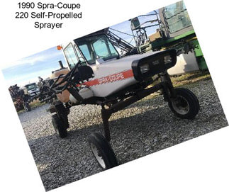 1990 Spra-Coupe 220 Self-Propelled Sprayer