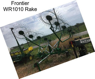 Frontier WR1010 Rake