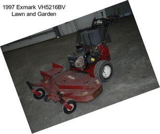 1997 Exmark VH5216BV Lawn and Garden