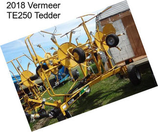 2018 Vermeer TE250 Tedder