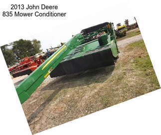 2013 John Deere 835 Mower Conditioner