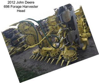 2012 John Deere 698 Forage Harvester Head