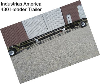 Industrias America 430 Header Trailer