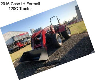 2016 Case IH Farmall 120C Tractor