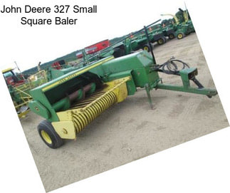 John Deere 327 Small Square Baler