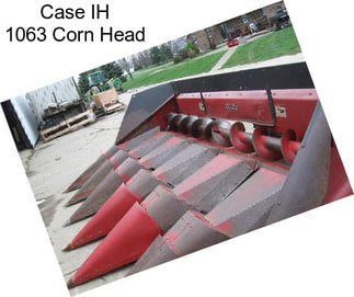 Case IH 1063 Corn Head