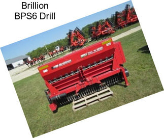 Brillion BPS6 Drill