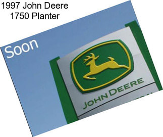 1997 John Deere 1750 Planter