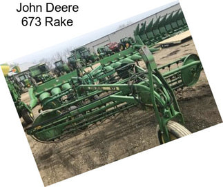 John Deere 673 Rake