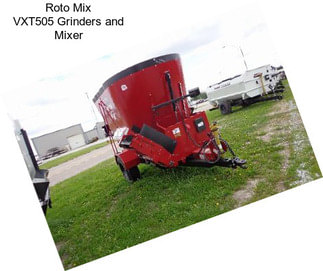 Roto Mix VXT505 Grinders and Mixer