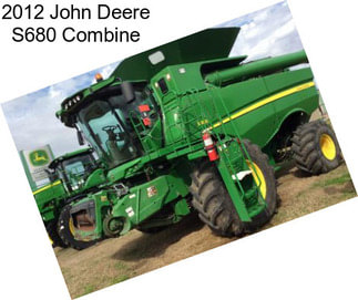 2012 John Deere S680 Combine