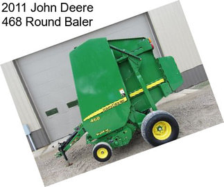 2011 John Deere 468 Round Baler