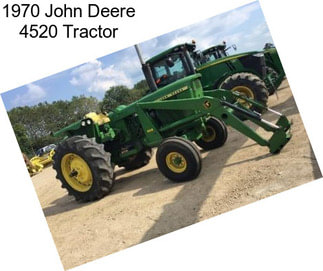 1970 John Deere 4520 Tractor