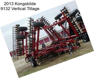 2013 Kongskilde 9132 Vertical Tillage