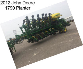 2012 John Deere 1790 Planter