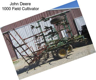 John Deere 1000 Field Cultivator