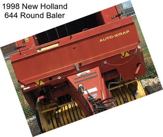 1998 New Holland 644 Round Baler