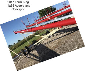 2017 Farm King 14x55 Augers and Conveyor