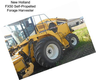 New Holland FX50 Self-Propelled Forage Harvester