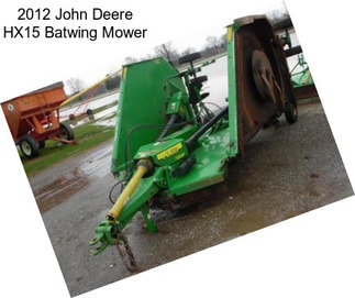 2012 John Deere HX15 Batwing Mower