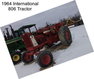 1964 International 806 Tractor