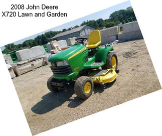 2008 John Deere X720 Lawn and Garden