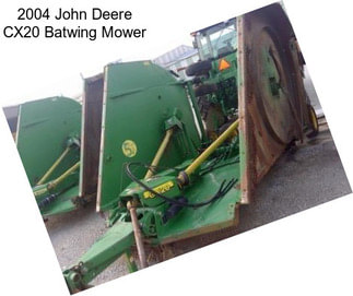 2004 John Deere CX20 Batwing Mower