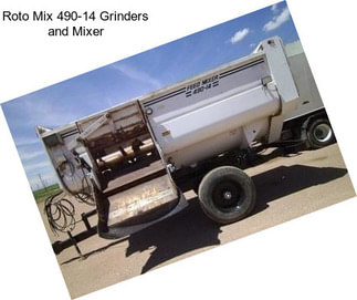 Roto Mix 490-14 Grinders and Mixer