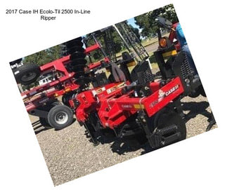 2017 Case IH Ecolo-Til 2500 In-Line Ripper