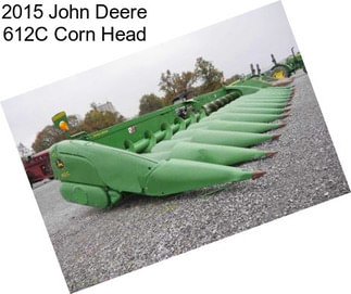 2015 John Deere 612C Corn Head