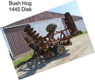 Bush Hog 1445 Disk