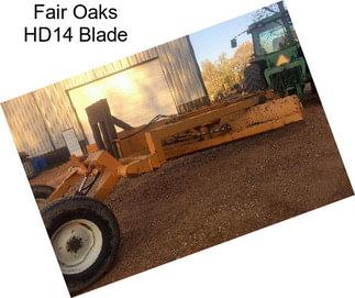 Fair Oaks HD14 Blade