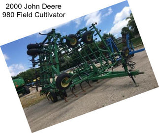 2000 John Deere 980 Field Cultivator