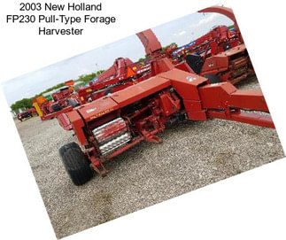 2003 New Holland FP230 Pull-Type Forage Harvester