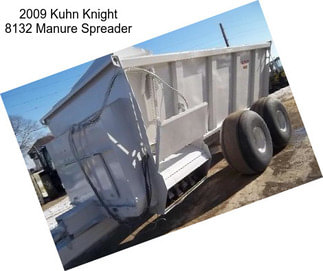2009 Kuhn Knight 8132 Manure Spreader